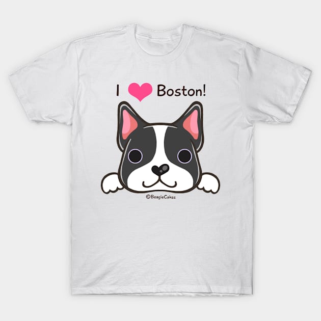 "I <3 Boston!" T-Shirt by magsterarts